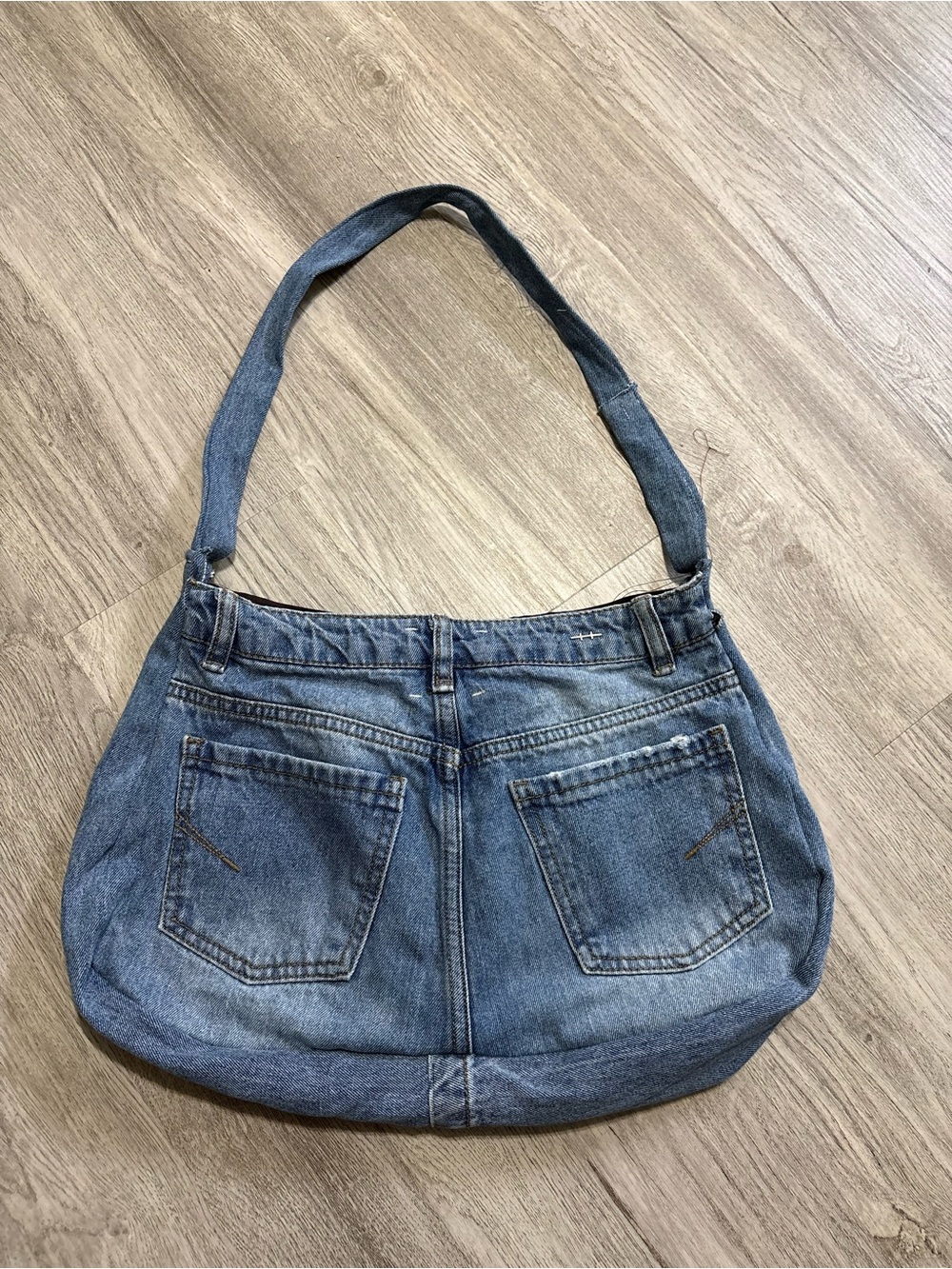 Denim Patchwork Purse - Picture 2 of 2